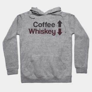 Coffee Up, Whiskey Down Hoodie